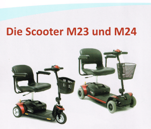 Die Scooter M23 und M24